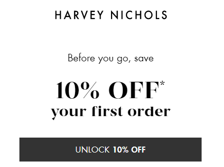 HARVEYNICHOLS kuponkód