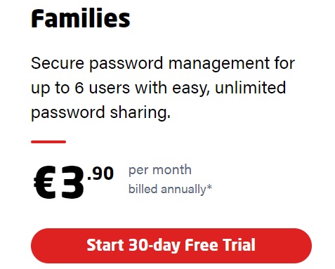 Lastpass.com Kupon