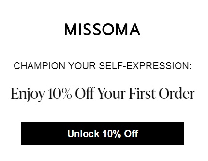 MISSOMA kuponkód