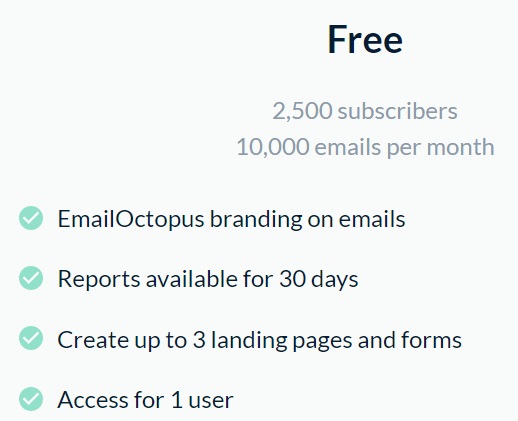 emailoctopus.com Kupon